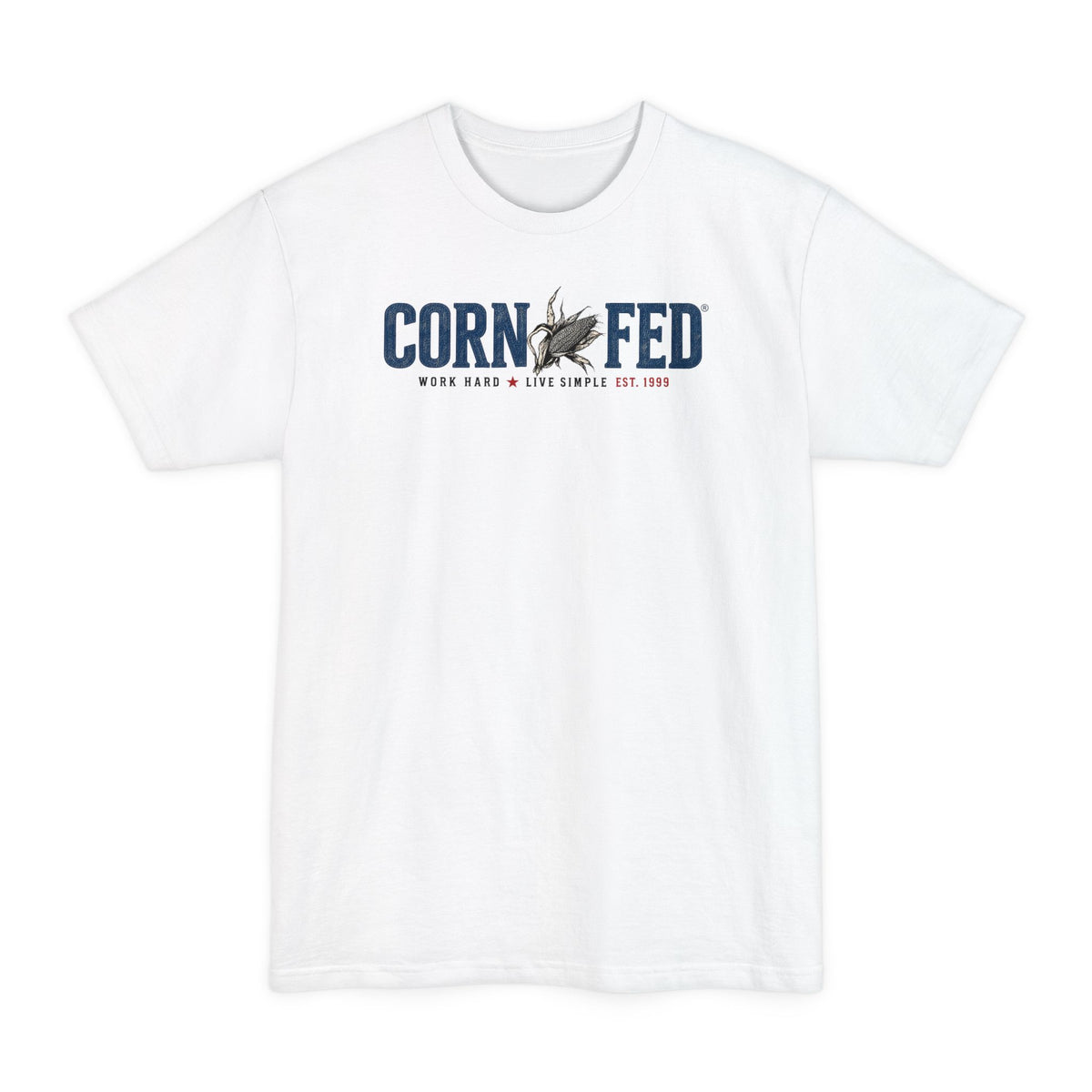 Denim - Big and Tall - 100% Cotton T-shirt