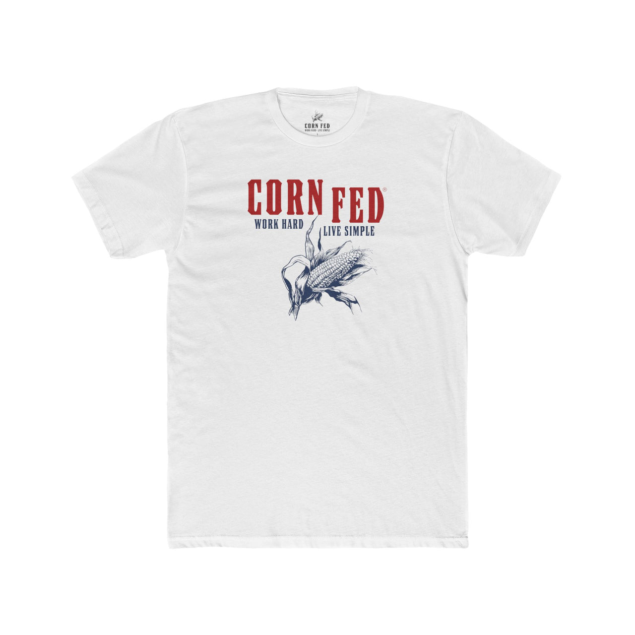 Stacked- Premium Basic Tee - Classic fit. Ultra-soft 100% Premium Cotton. Built for everyday wear.