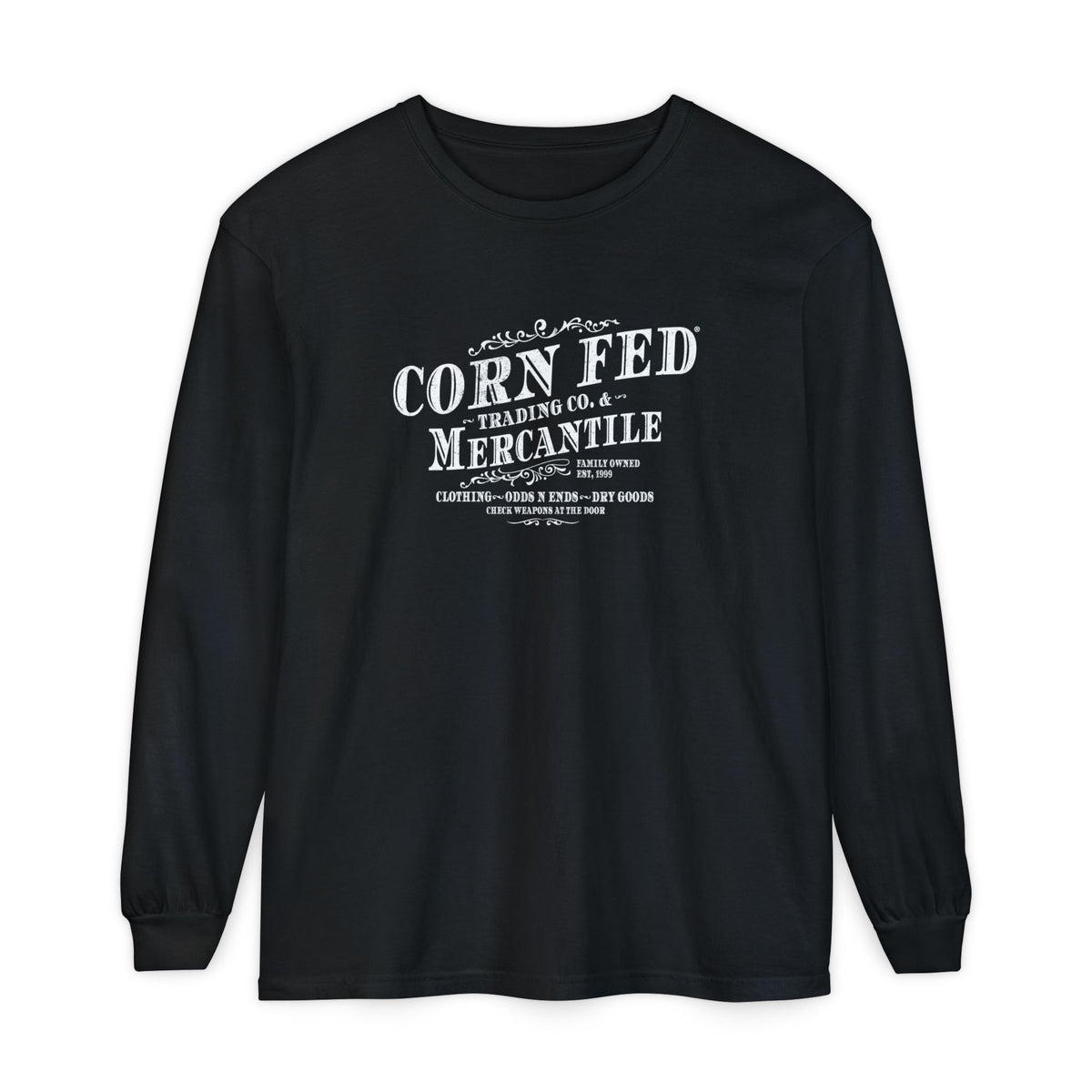 Mercantile - Long Sleeve T-Shirt - 100% cotton