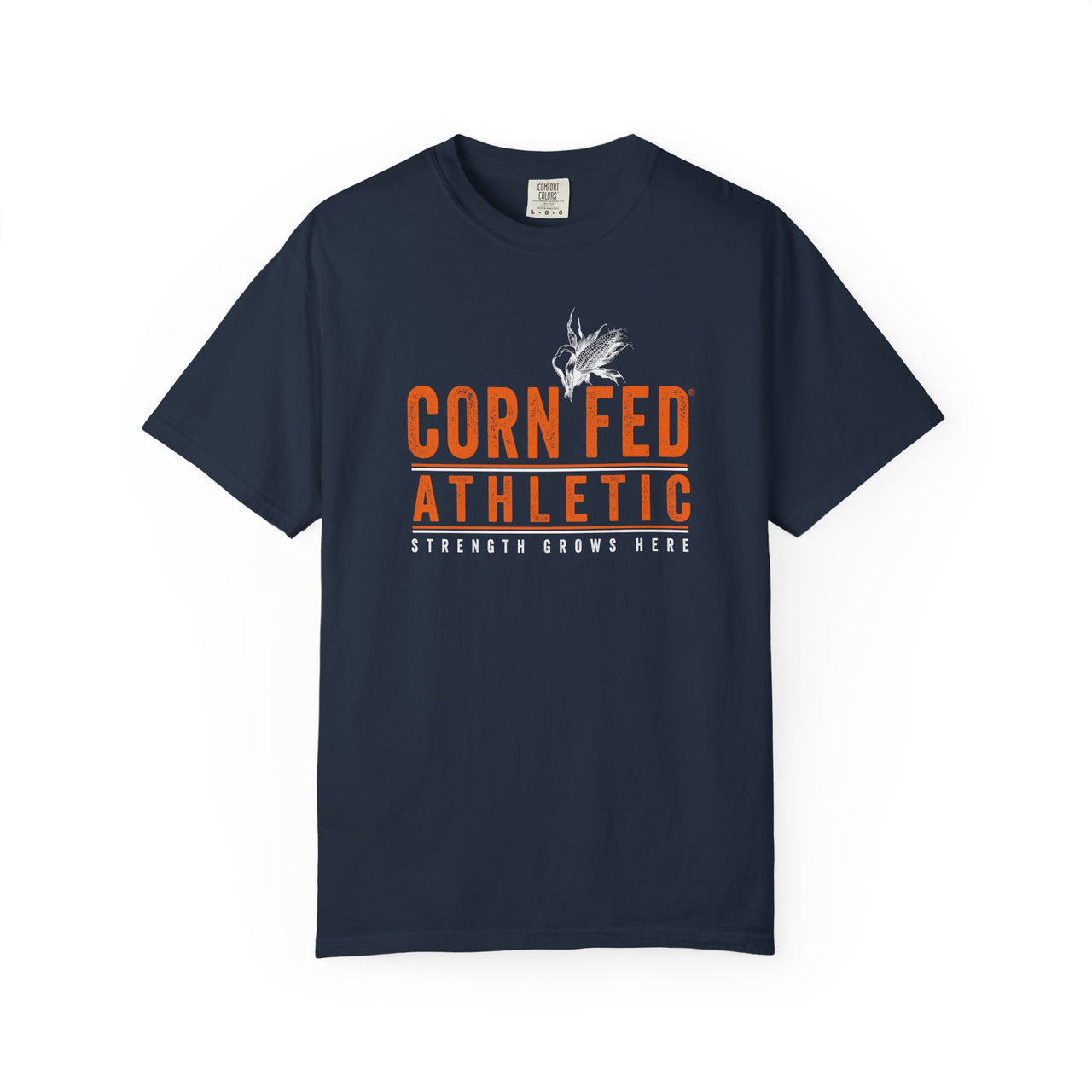 STRENGTH - Adult Comfort Colors Unisex 100% Cotton T-Shirt.  The soft, relaxed fit allows for easy wear in both casual and semi-formal settings.