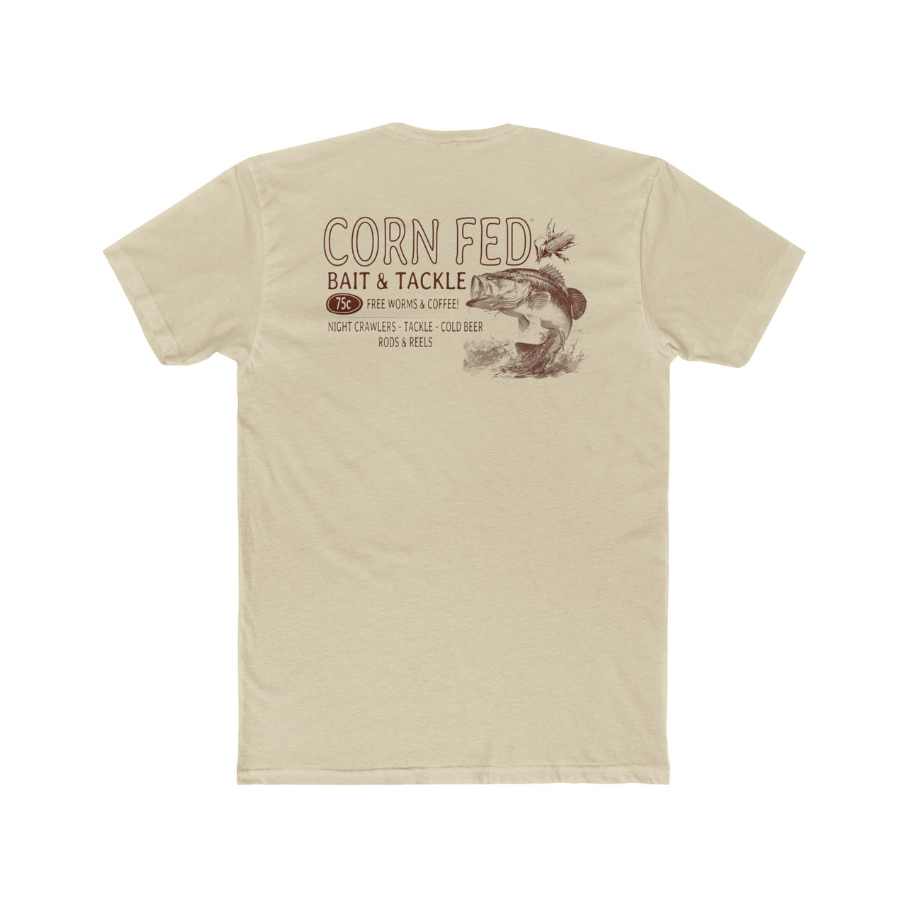 Bait & Tackle - Premium Basic Tee - Classic fit. Ultra-soft 100% Premium Cotton. Built for everyday wear.