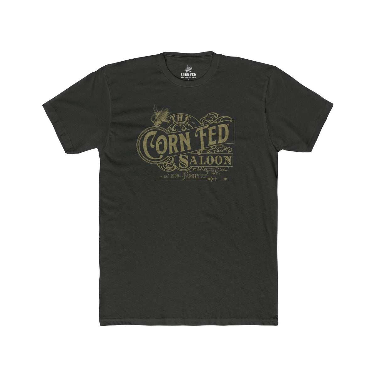 Saloon - Premium Basic Tee - Classic fit. Ultra-soft 100% Premium Cotton. Built for everyday wear.