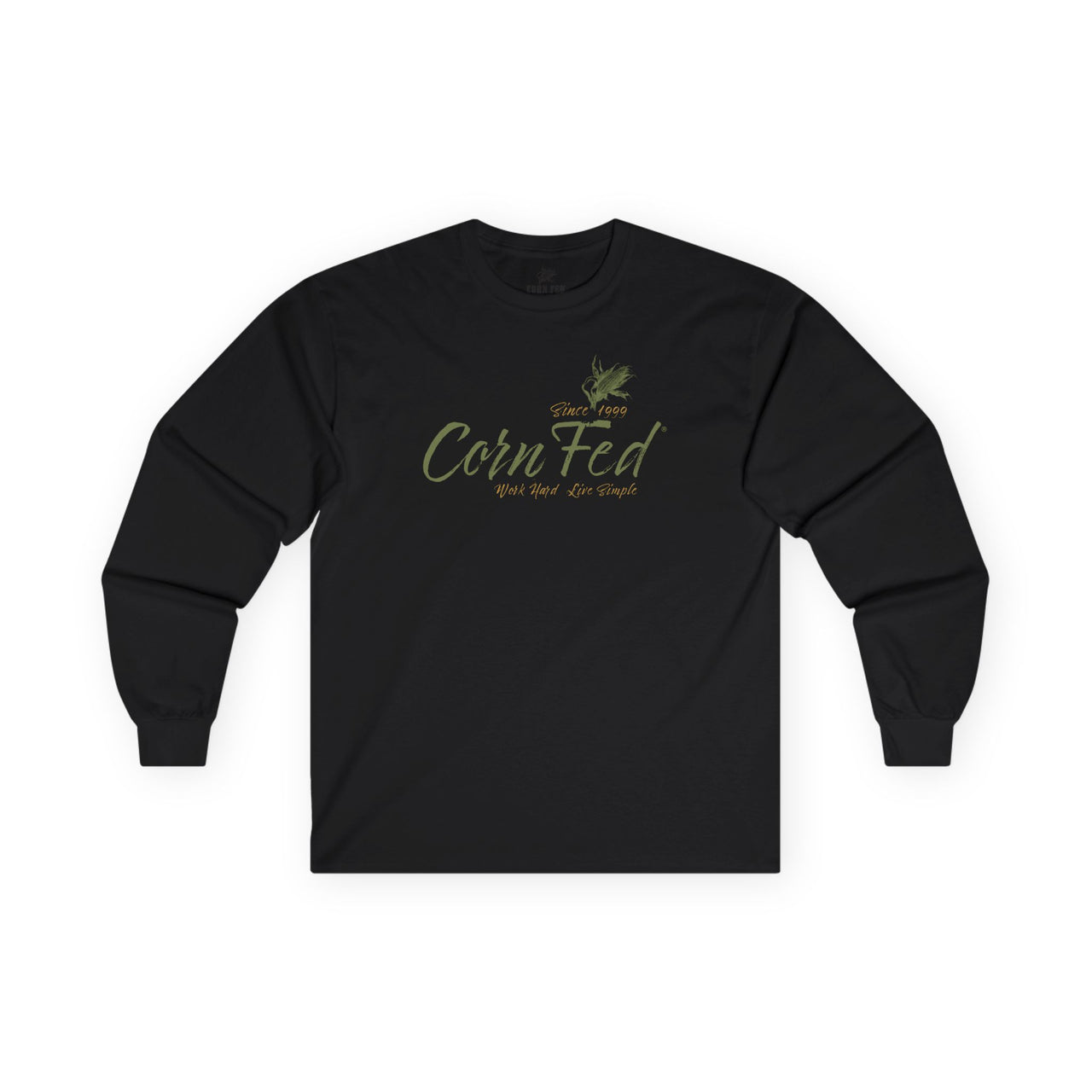 Windswept Long Sleeve T-Shirt - 100% Preshrunk Cotton, Comfort