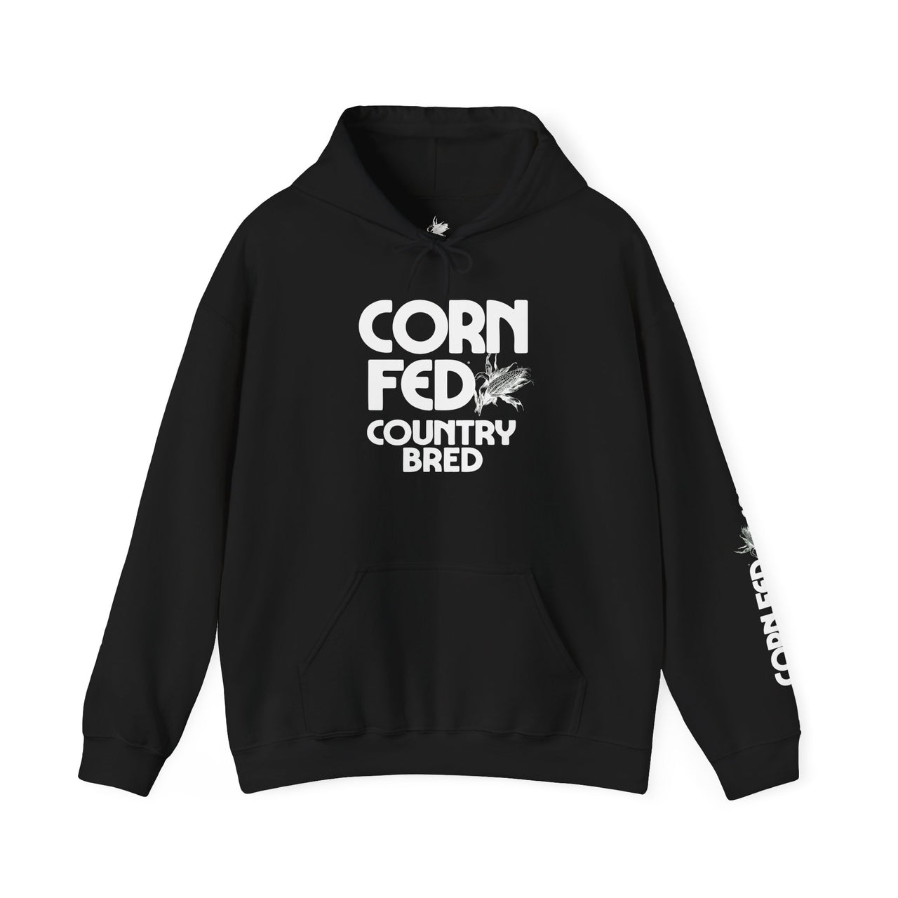 Country Bred 2 - Unisex Hooded Sweatshirt, Farm Apparel, Comfortable Hoodie