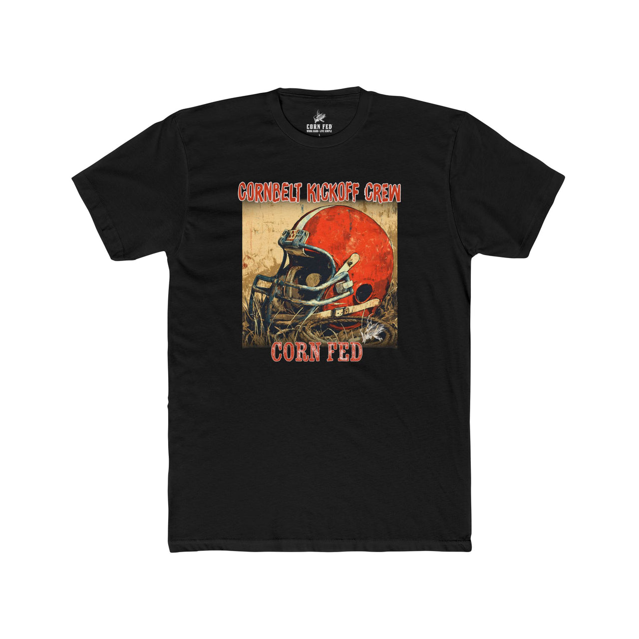 KickOff Crew - Premium Basic Tee - Classic fit. Ultra-soft 100% Premium Cotton. Built for everyday wear.