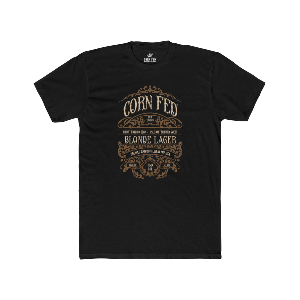 Blonde Lager - Premium Basic Tee - Classic fit. Ultra-soft 100% Premium Cotton. Built for everyday wear.