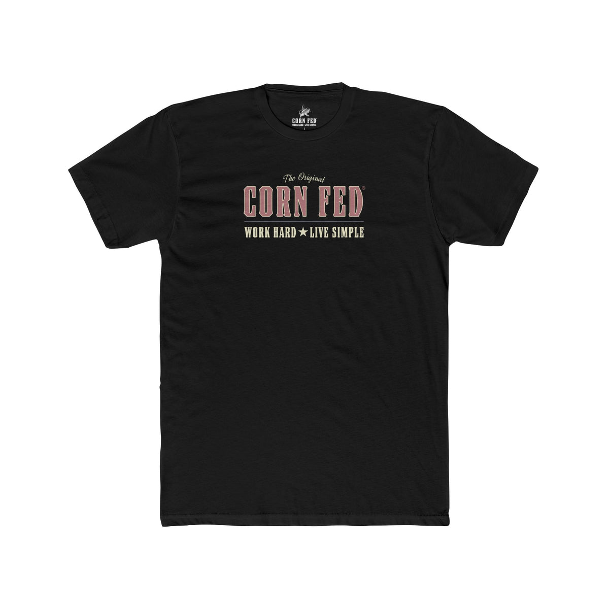 Live Simple - Women's Premium Basic Tee - Classic fit. Ultra-soft 100% Premium Cotton. Built for everyday wear.