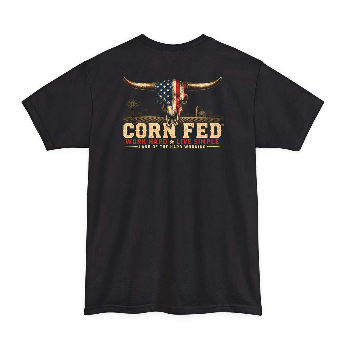 Longhorn - Big and Tall - 100% Cotton T-shirt