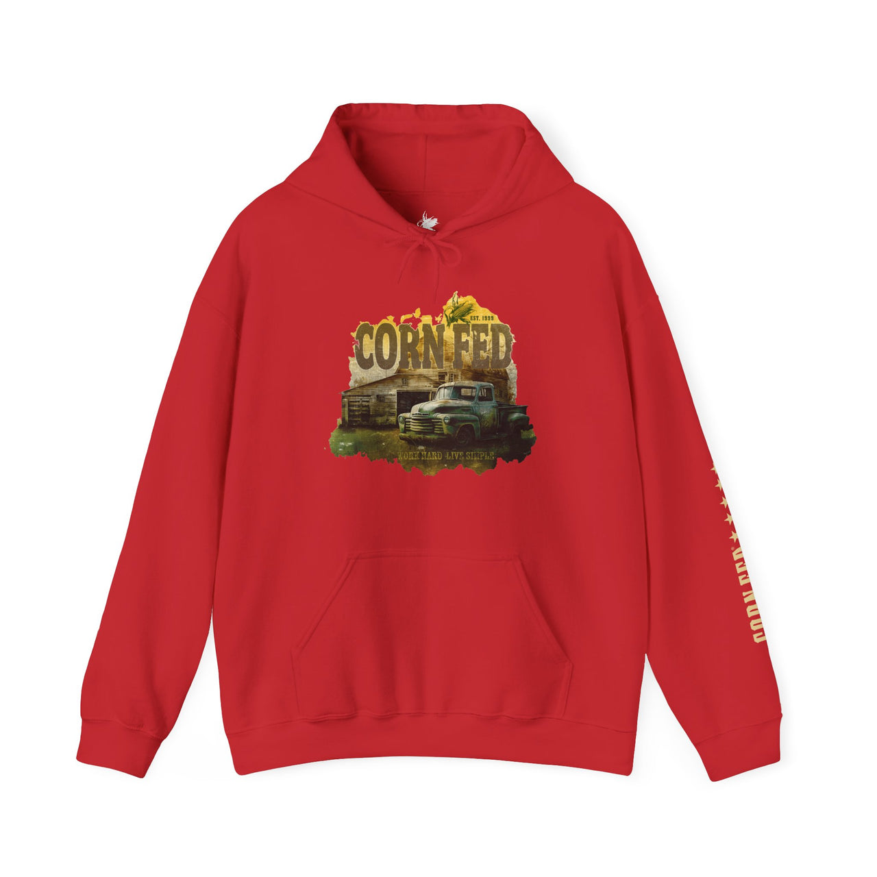 Old But Gold - Unisex Hooded Sweatshirt, Farm Apparel, Comfortable Hoodie