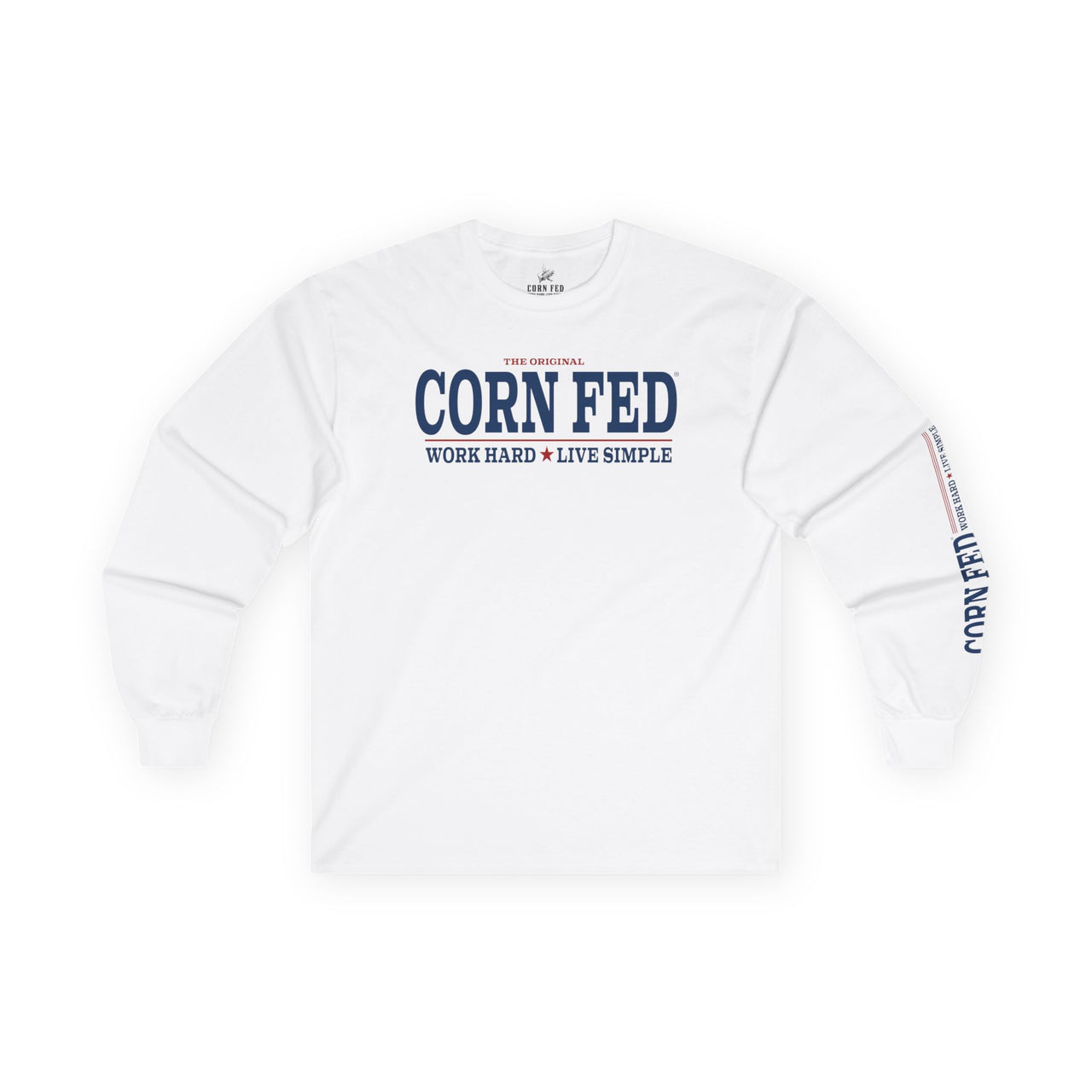 Colt Long Sleeve T-Shirt - 100% Preshrunk Cotton, Comfort