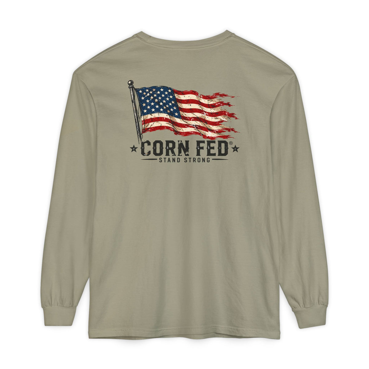 Stand Strong - Long Sleeve T-Shirt - 100% Cotton