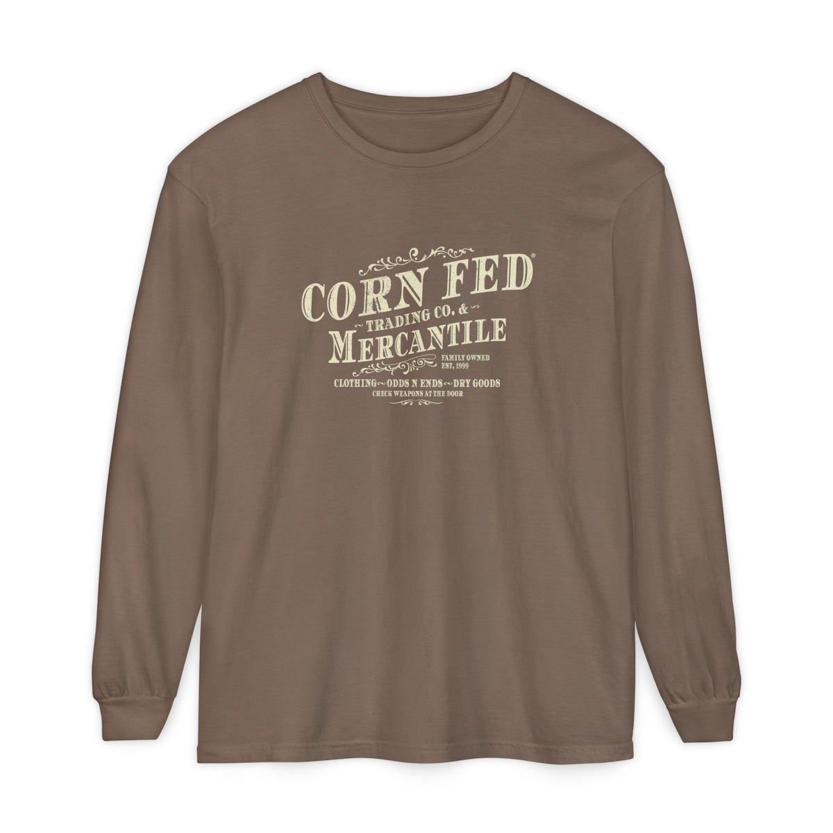 Mercantile - Long Sleeve T-Shirt - 100% cotton