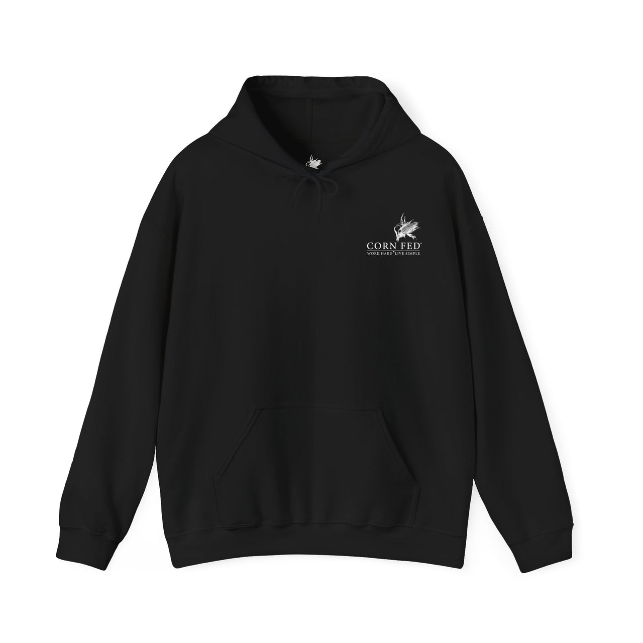 Corn Fed Classics - Unisex Hooded Sweatshirt, Farm Apparel, Comfortable Hoodie