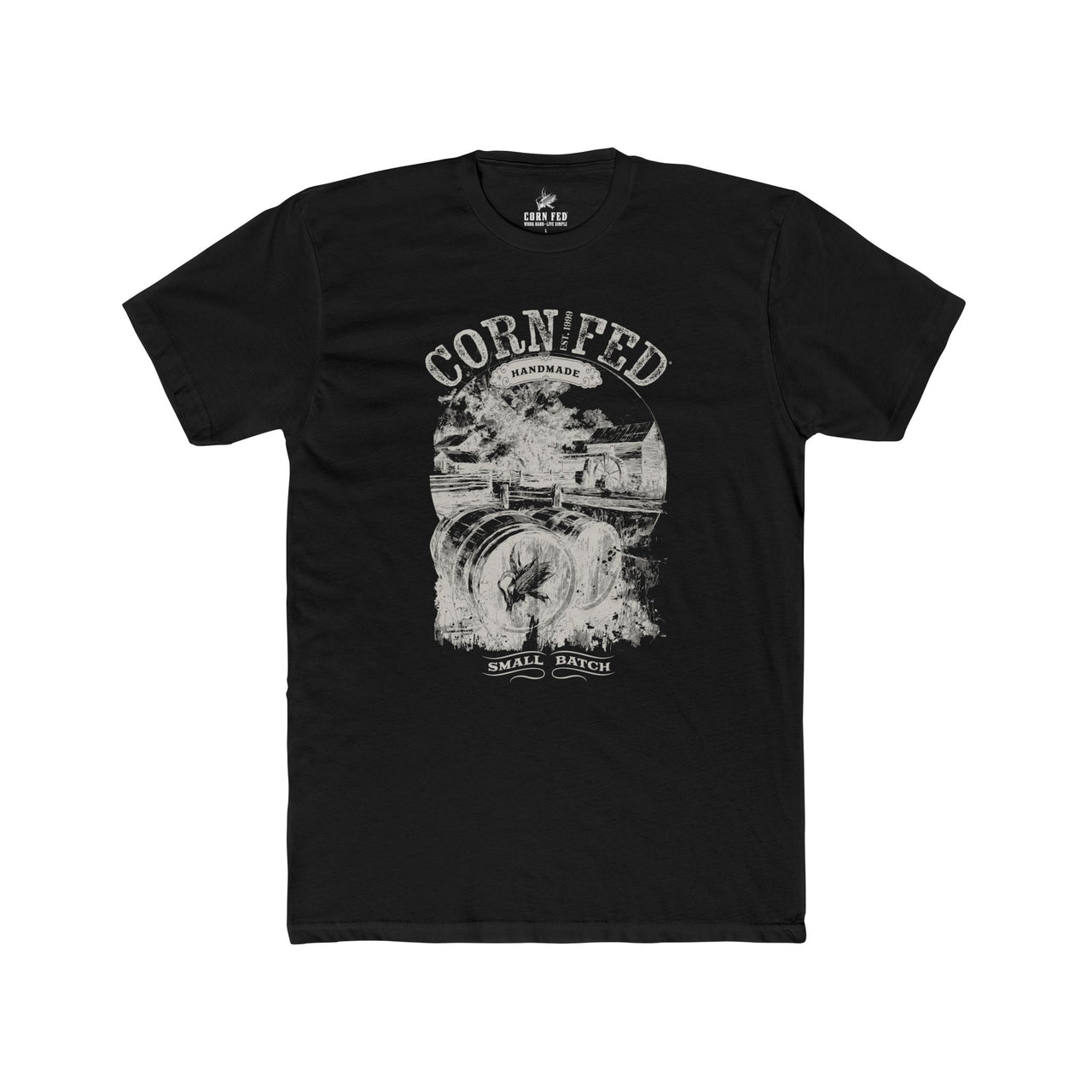 Small Batch - Premium Basic Tee - Classic fit. Ultra-soft 100% Premium Cotton. Built for everyday wear.