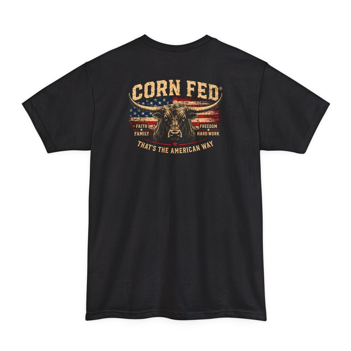 American Way - Big and Tall - 100% Cotton T-Shirt