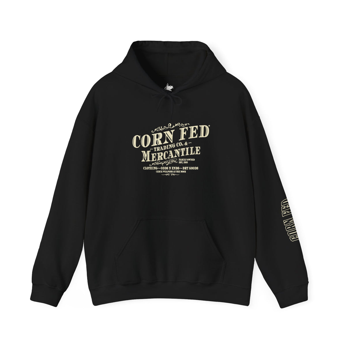 Corn Fed Mercantile - Hoodie - Heavy Blend Sweatshirt