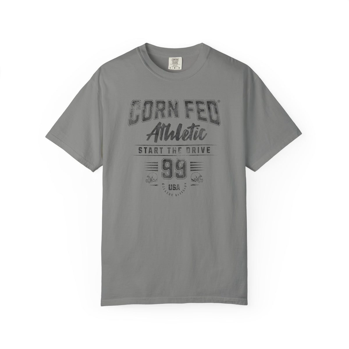 Athletic - Adult Comfort Colors 100% Cotton T-Shirt.
