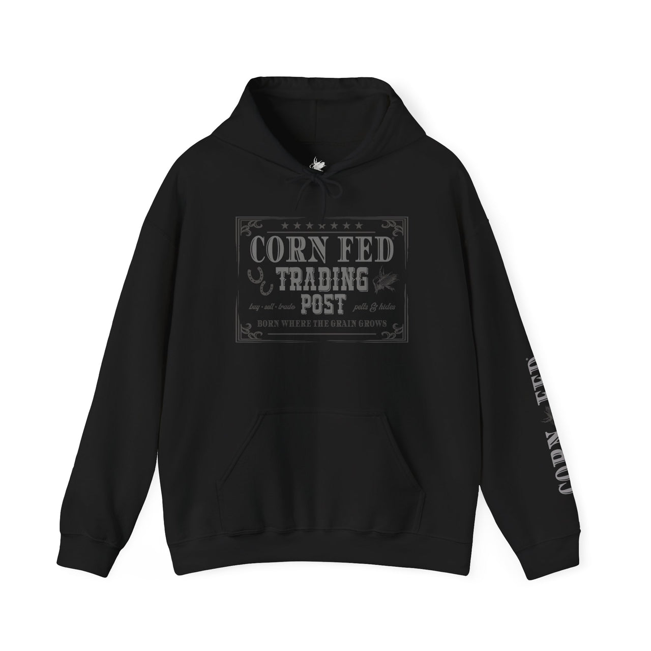 Trader - Unisex Hooded Sweatshirt, Farm Apparel, Comfortable Hoodie