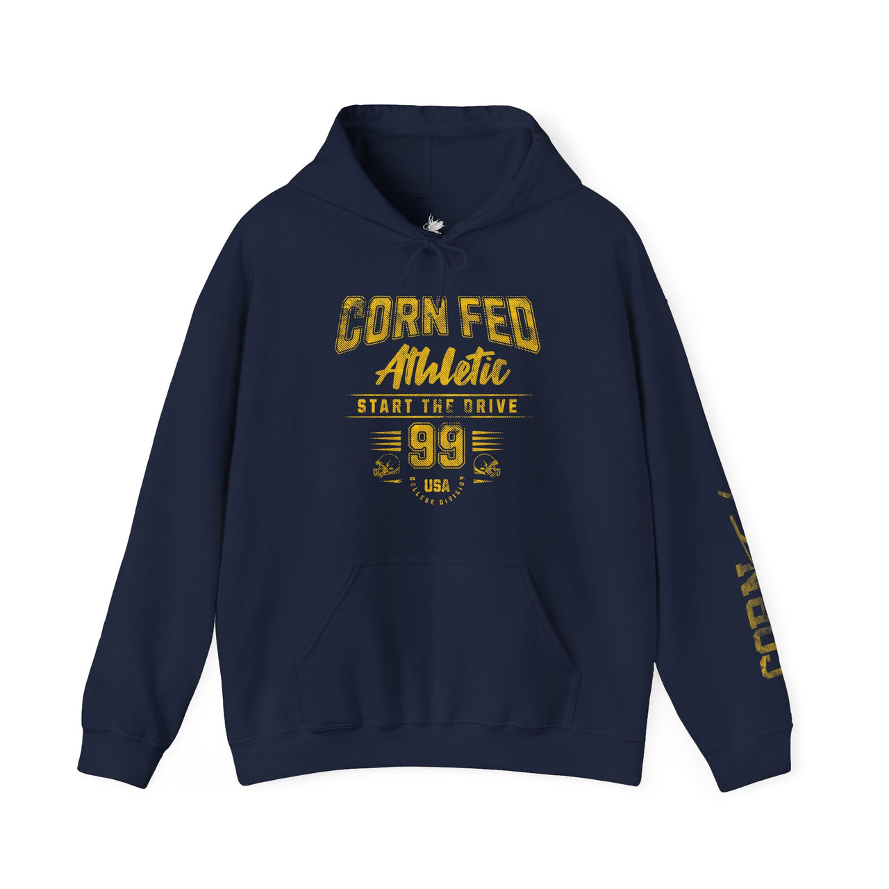 START THE DRIVE - Hooded Sweatshirt, Farm Apparel, Gift for Country Lovers, Comfortable Hoodie