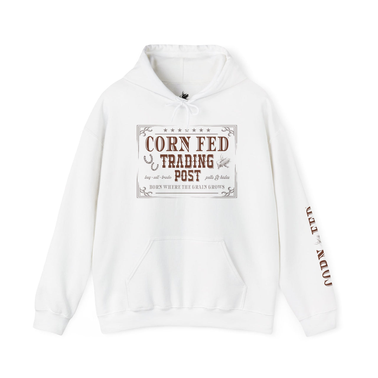 Trader - Unisex Hooded Sweatshirt, Farm Apparel, Comfortable Hoodie