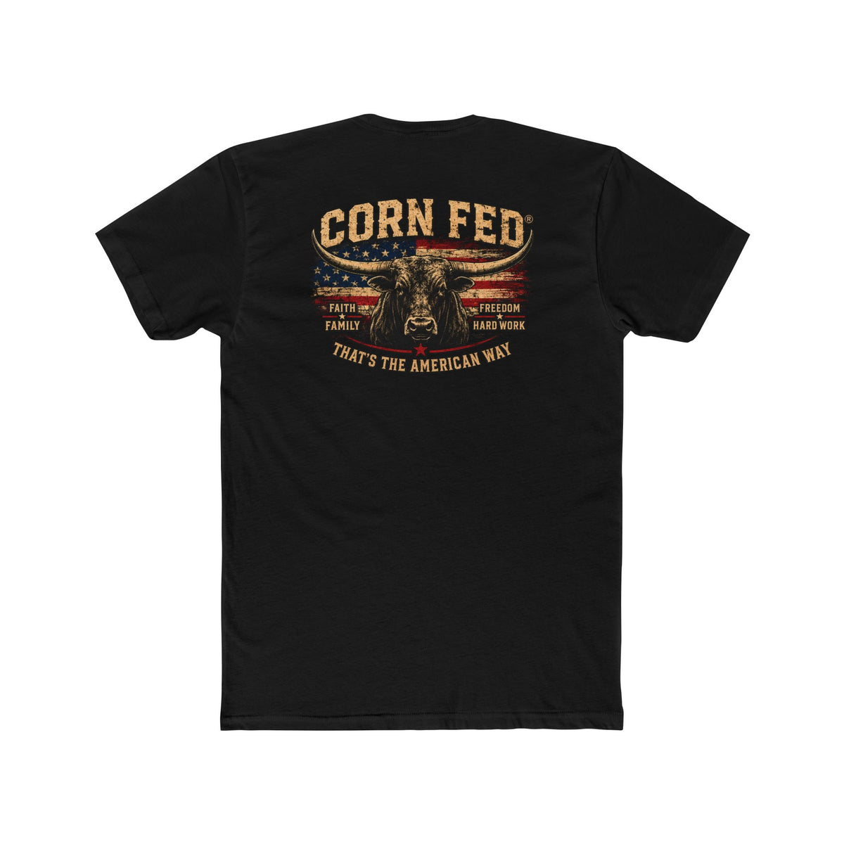 American Way - Premium Basic Tee - 100% Cotton