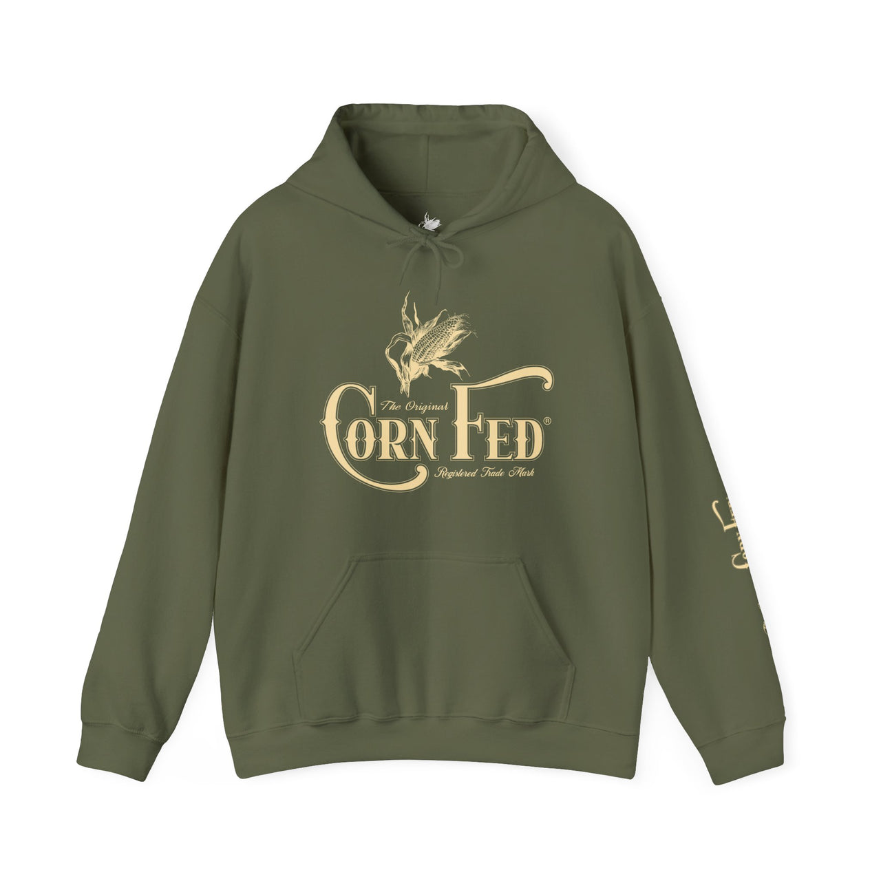 ORIGINAL CURVE - Hooded Sweatshirt, Farm Apparel, Gift for Country Lovers, Comfortable Hoodie