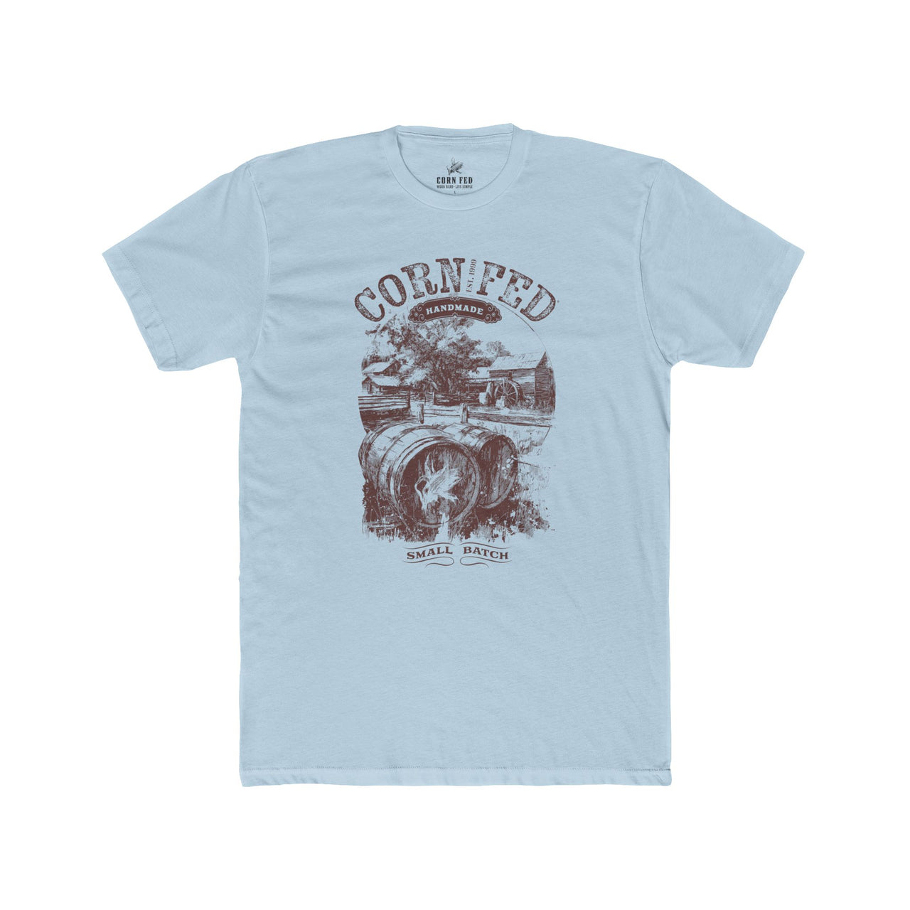 Small Batch - Premium Basic Tee - Classic fit. Ultra-soft 100% Premium Cotton. Built for everyday wear.