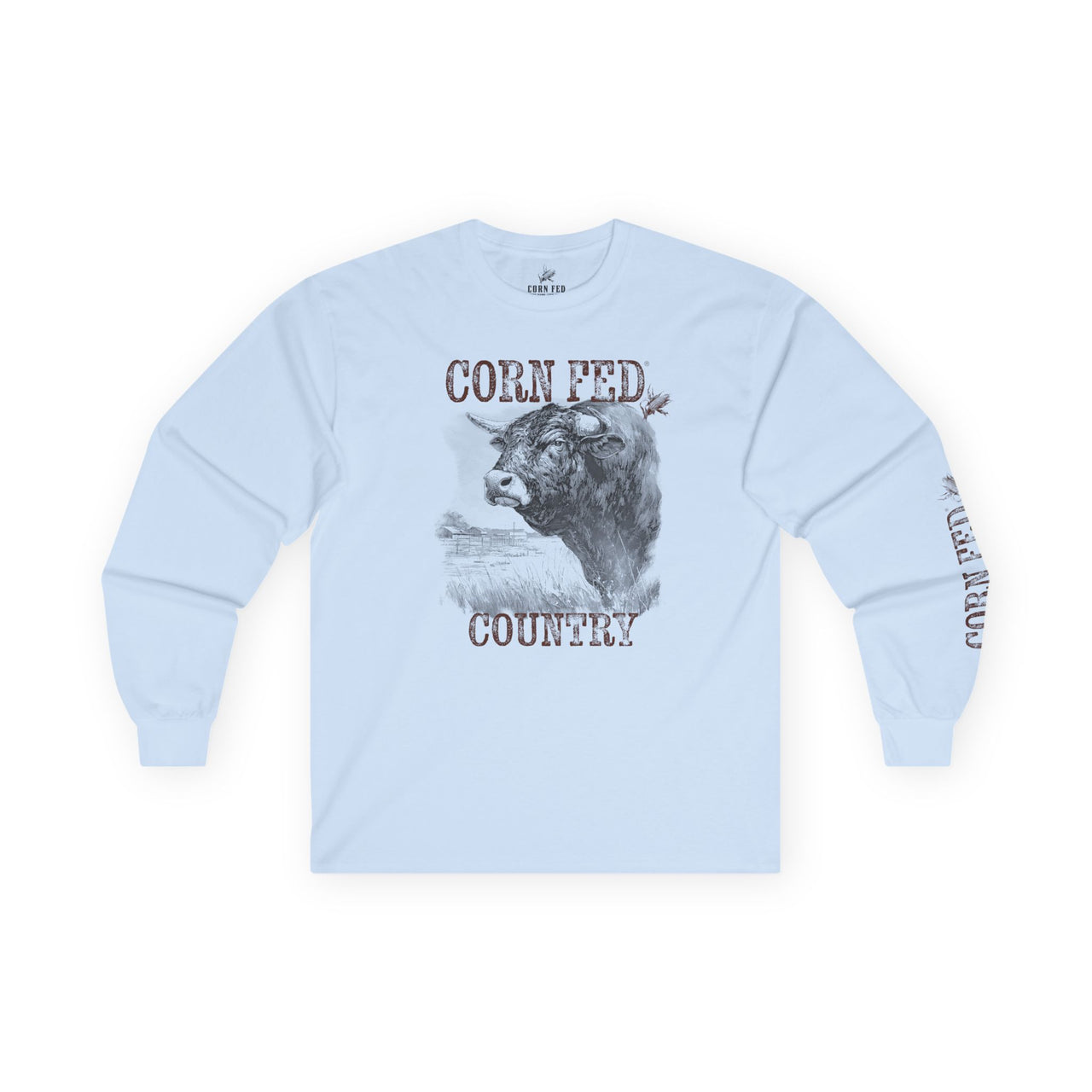 The Heavyweight Long Sleeve T-Shirt - 100% Preshrunk Cotton, Comfort