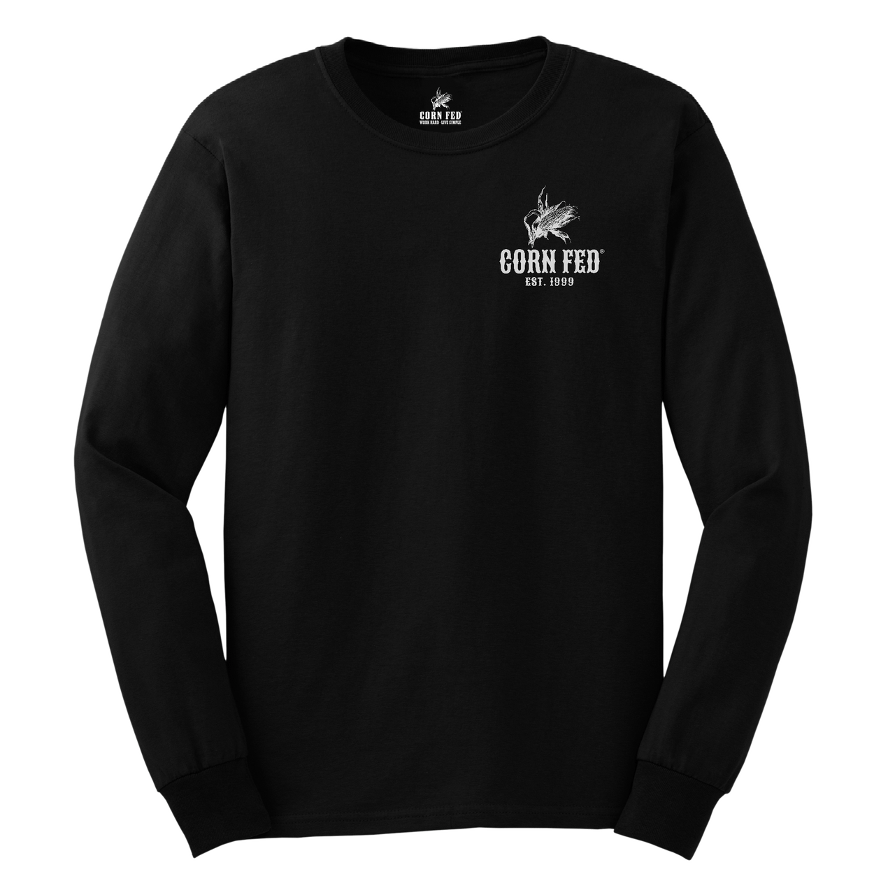 Sunrise Long Sleeve T-Shirt - 100% Preshrunk Cotton, Comfort