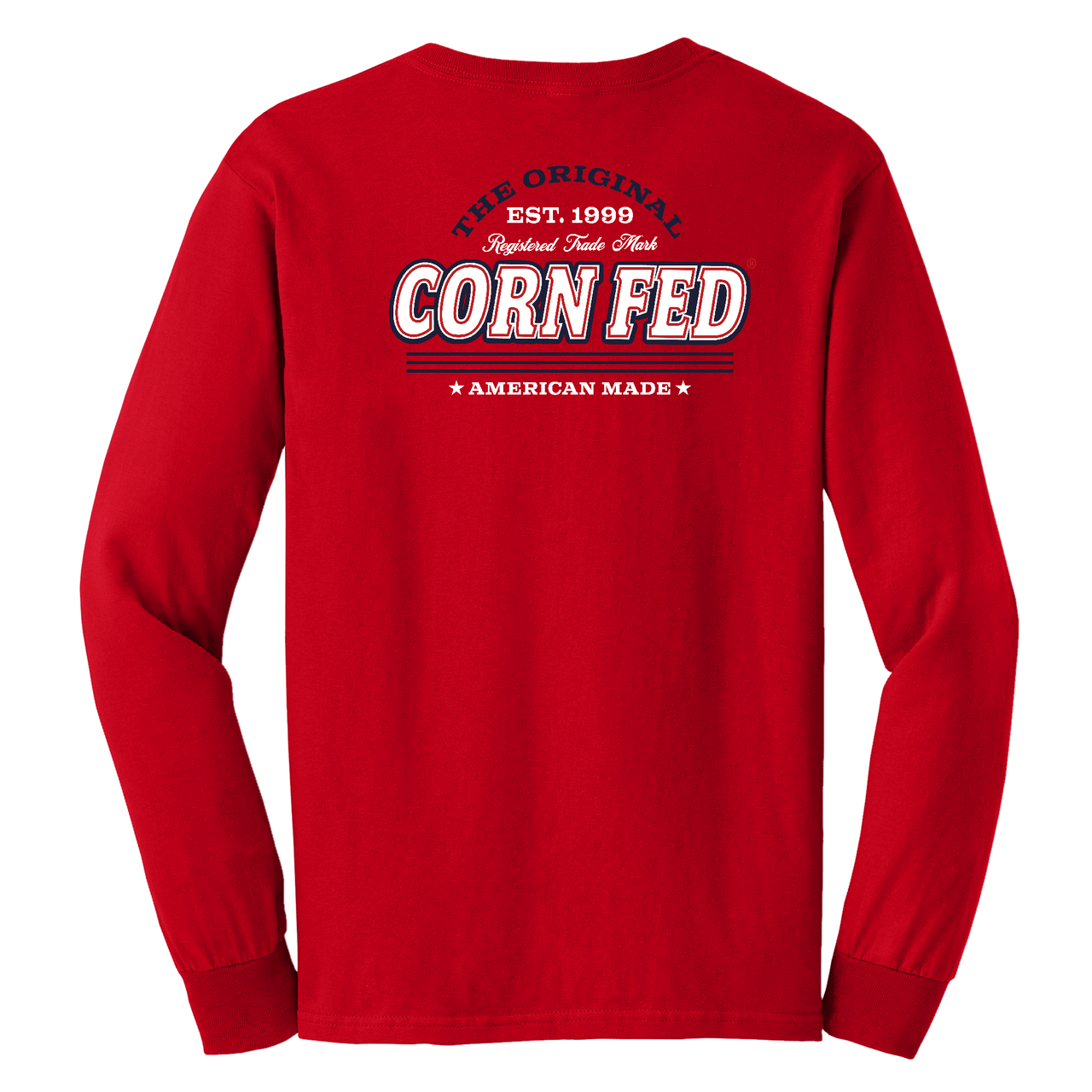 "The Original" Long Sleeve T-Shirt - 100% Preshrunk Cotton, Comfort