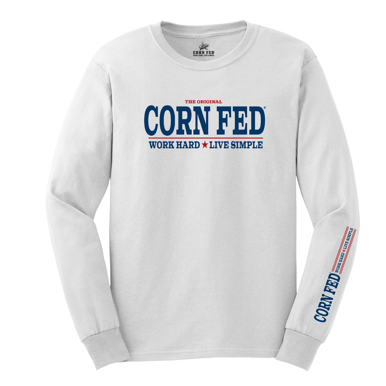 Colt Long Sleeve T-Shirt - 100% Preshrunk Cotton, Comfort